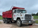 1990 FORD L8000 T/A DUMP TRUCK