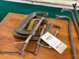 VARIOUS C CLAMPS