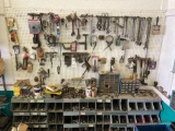 CONTENTS OF TOOL BOARD AND BOLT BINS
