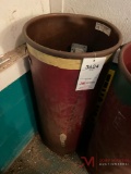 25 GALLON METAL DRUM FULL OF VARIOUS BOLTS