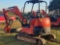 2017 KUBOTA U35-4 HYDRAULIC MINI EXCAVATOR