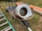 WHEEL BARREL AND (2) CAGE FANS