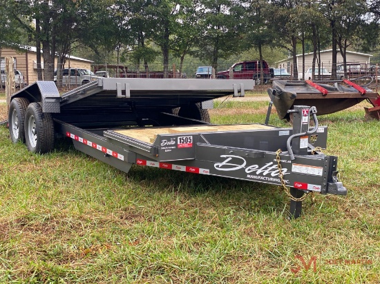 NEW 2021 DELTA 20FT TILT TRAILER