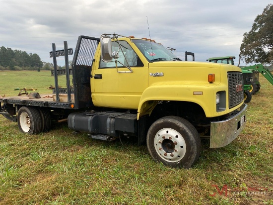 1992 GMC TOP KICK FLAT BED TRUCK