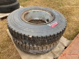 2 TIRES AND WHEELS