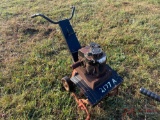 WALK BEHIND GAS POWERED TILLER