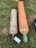 OXYGEN AND ACETYLENE TANKS