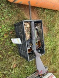 CRATE OF HUNTING SUPPLIES