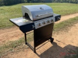 BACKYARD GAS GRILL W/ PROPANE TANK