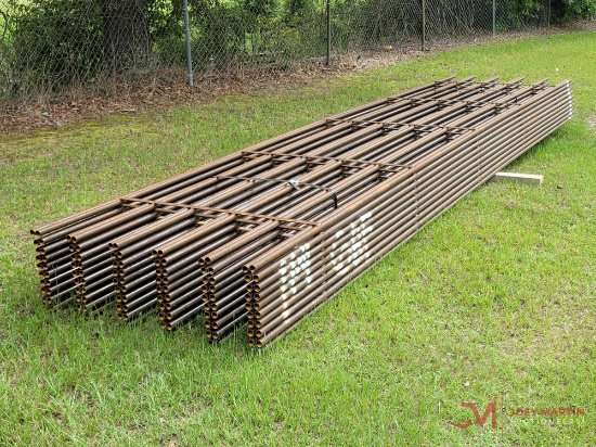 (1) 6-BAR 20FT CONTINUOUS FENCE PANEL