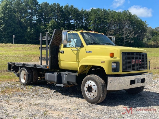 1992 GMC TOP KICK FLAT BED TRUCK