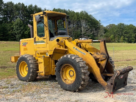 2010 KAWASAKI 50ZV RUBBER TIRE LOADER