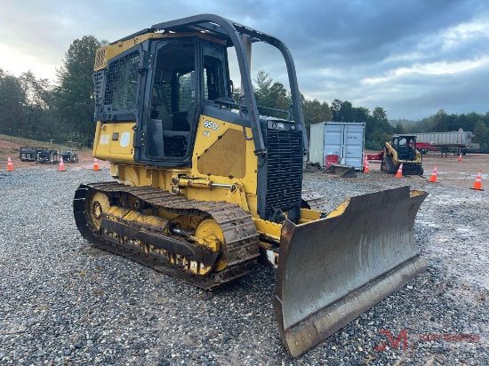 2007 JOHN DEERE 650J XLT CRAWLER DOZER