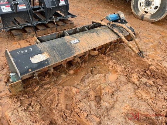 72" HYDRAULIC ROTOTILLER