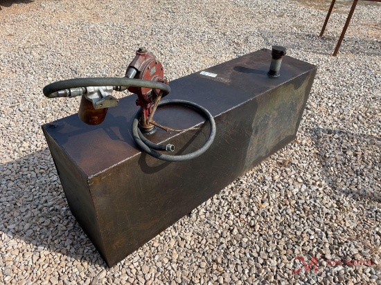 AUX. FUEL TANK WITH MANUAL PUMP