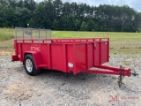 2013 CROFT UTILITY TRAILER