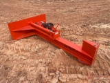 HYDRAULIC LOG SPLITTER SKID STEER ATTACHMENT