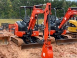 2016 KUBOTA U35-4 HYDRAULIC MINI EXCAVATOR