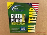 (6) 1 GALLON GREEN POWER ANTIFREEZE 50/50 MIX