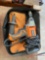 RIDGID ELECTRIC DRILL WITH CASE AND BITS