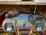 RIDGID ELECTRIC DRILL WITH CASE