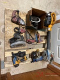PALLET VARIOUS DRILLS, SAW, BLOWERS, NAILERS