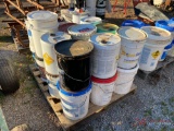 PALLET OF MISCELLANEOUS CLEANER AND BONDING ADHESIVE