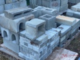 PALLET OF CONCRETE BLOCKS