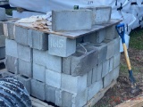 PALLET OF CONCRETE BLOCKS