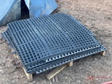 PALLET OF RUBBER FLOOR MATS