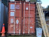 45' X 8' HIGH CUBE SHIPPING CONTAINER