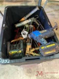 BLACK CRATE OF CAULKING GUNS