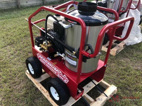 NEW MAGNUM 4000 GOLD SERIES HOT WATER PORTABLE PRESSURE WASHER