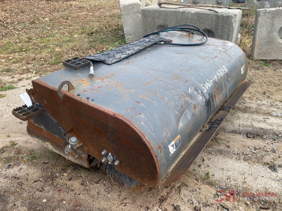 84" SWEEPSTER, SKID STEER ATTACH, STEP ON