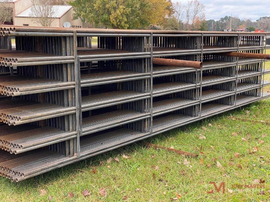 (1) NEW HD 20' 6-BAR...CONTINUOUS...FENCE PANEL