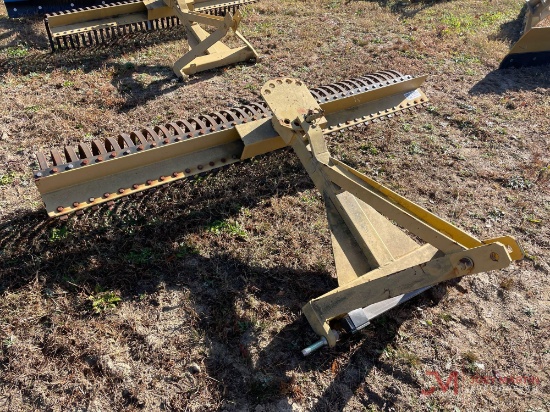 UNUSED 72" 3PT ROOT RAKE