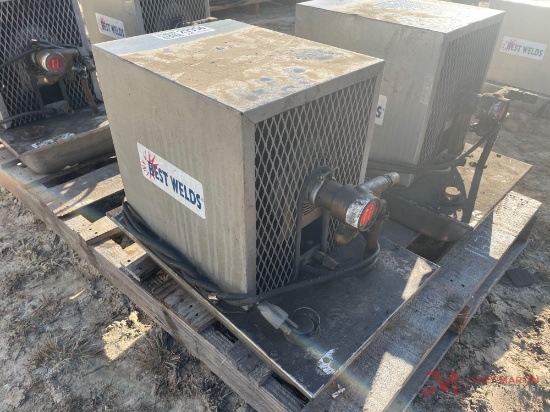 BEST WELDS ELECTRIC ROTARY VANE PUMP
