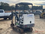 2014 TEREX TC16 HYDRAULIC MINI EXCAVATOR