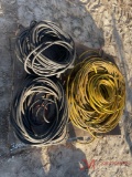 PALLET OF WELDING HOSES, LEADS, AND POWER CORDS