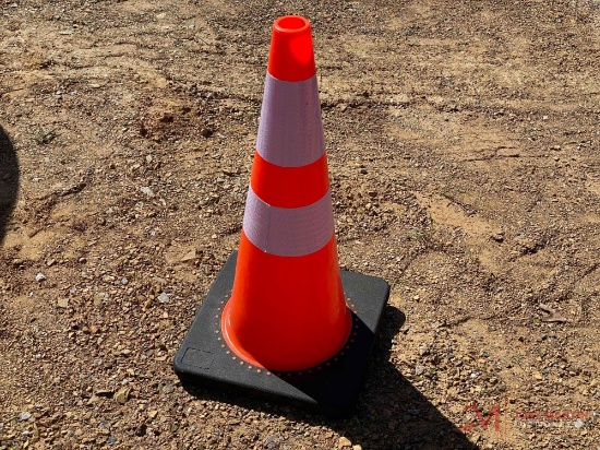 (20) NEW SAFETY CONES