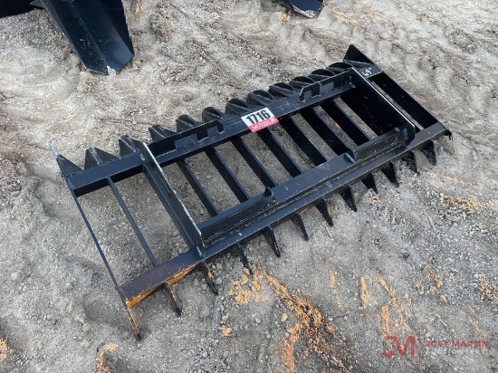 NEW 69" SKID STEER ROOT RAKE