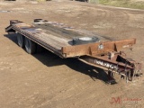 1989 TRAIL KING TK40 TAG TRAILER