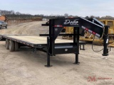 NEW 2021 DELTA 25+5 GOOSENECK TRAILER