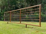 (1) NEW 24' 8 BAR FREE STANDING PANEL