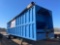 1989 MCCLAIN MTT75 PUSH OUT WASTE TRAILER