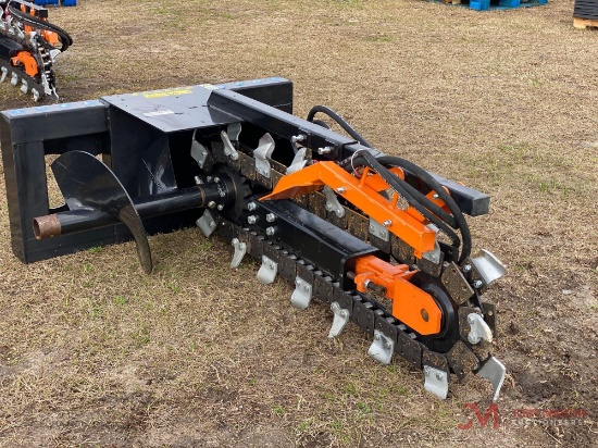 NEW 2021 MOWER KING ECSSCT72 HYDRAULIC TRENCHER
