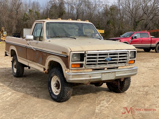 1984 FORD F250 PICKUP