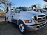 2007 FORD F-650 XL SUPER DUTY SERVICE TRUCK