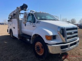 2008 FORD F-750 XLT SUPER DUTY SERVICE TRUCK