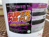 5 GALLONS OF SUPER PURPLE CLEANER & DEGREASER
